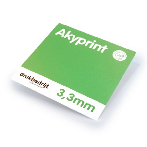 Akyprint plaatmateriaal - waterafstotende reclameborden drukken