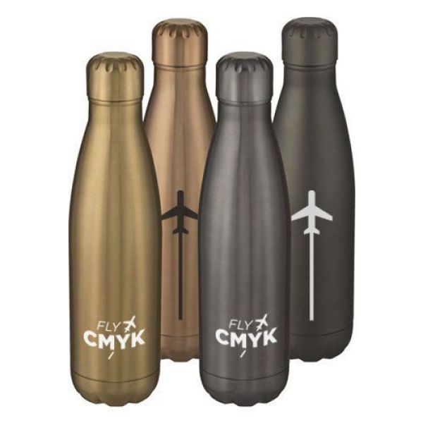 10x jouw logo graveren op de cove drinkfles 500 ml - ideaal promotiemiddel voor jouw bedrijf! drukken