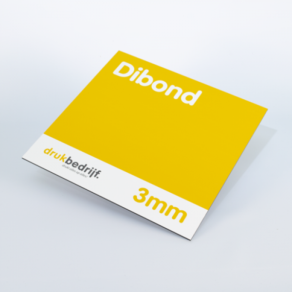 Dibond bord bedrukken met jouw eigen ontwerp drukken