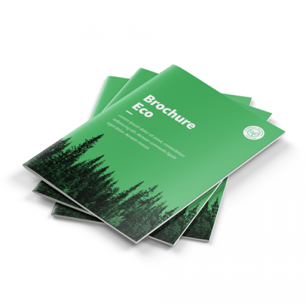 10x duurzame brochures drukken tegen scherpe prijzen - keuze uit verschillende duurzame papiersoorten (10 st) drukken