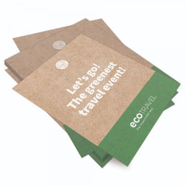 25x eco friendly flyers - duurzame flyers voor jouw bedrijf of evenement (25 st) drukken
