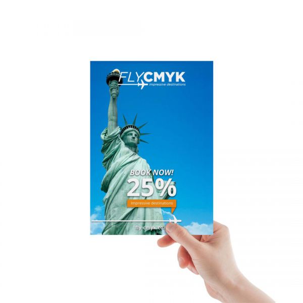 500x goedkoop flyers drukken A5 formaat (500 st) drukken