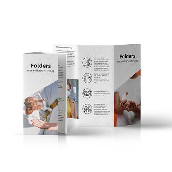 500x folder 3 luik bedrukken - folders laten drukken tegen scherpe prijzen (500 st) drukken
