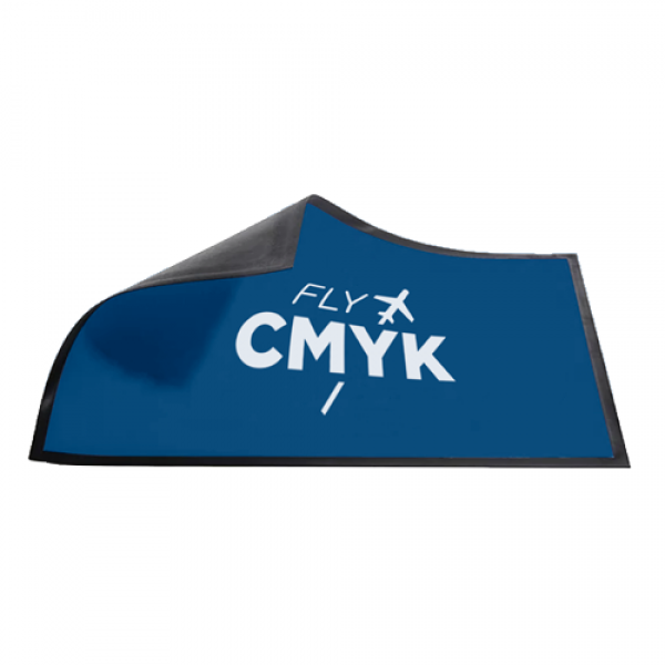Deurmat met logo goedkoop drukken