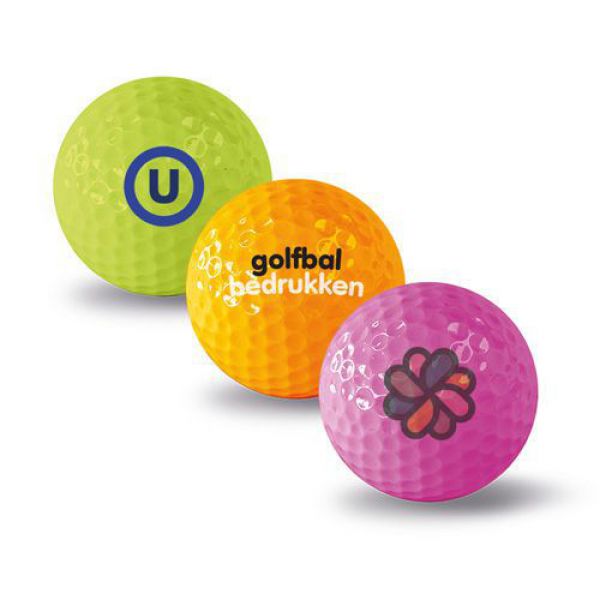 120x golfballen bedrukken met jouw logo of bedrijfsnaam (120 st) drukken