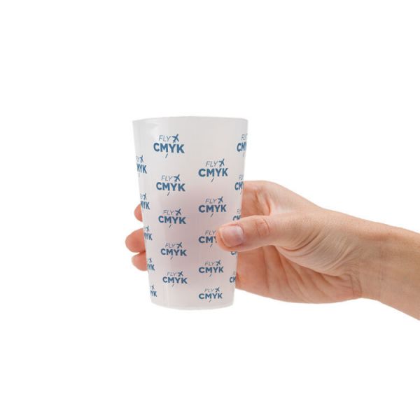 100 st. Hardcups bedrukken in full color (100 st) drukken