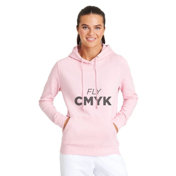 10x dames just hoods college hoodie drukken
