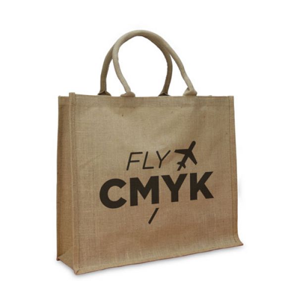 25x jute tassen met logo - kies uit meerdere formaten (25 st) drukken