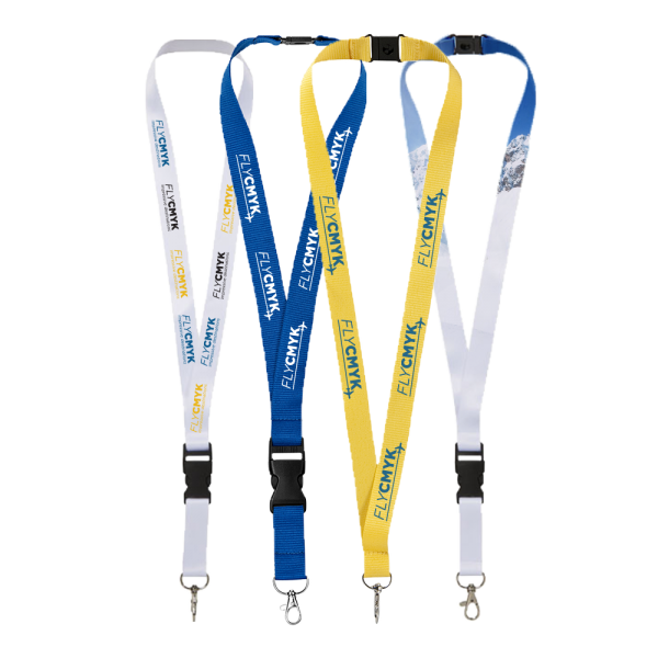 25x keycord bedrukken met logo - super handig op beurzen en events drukken