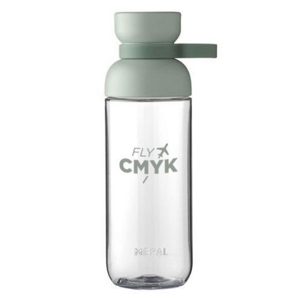10x mepal waterflessen vita 500 ml met logo - gepersonaliseerde mepal drinkflessen drukken