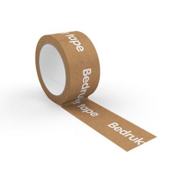 36x rollen papieren tape bestellen - bedrukte tape met logo (36 st) drukken