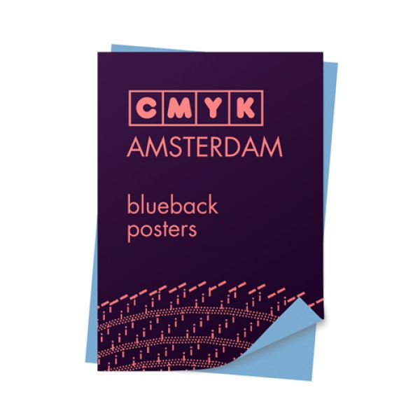 5x blueback posters drukken - schijnt niet door - verkrijgbaar in diverse formaten (5 st) drukken