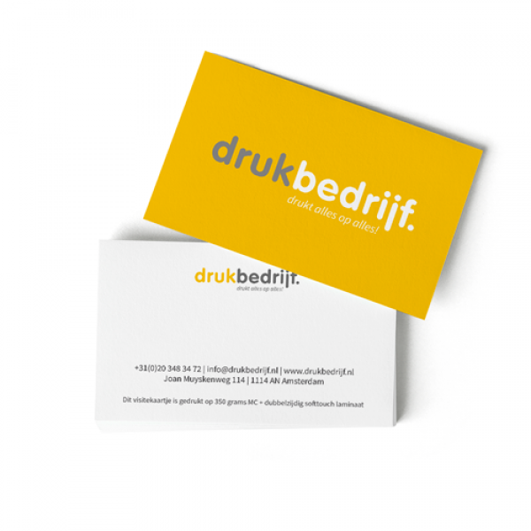 50x goedkope visitekaartjes bestellen (50 st) drukken