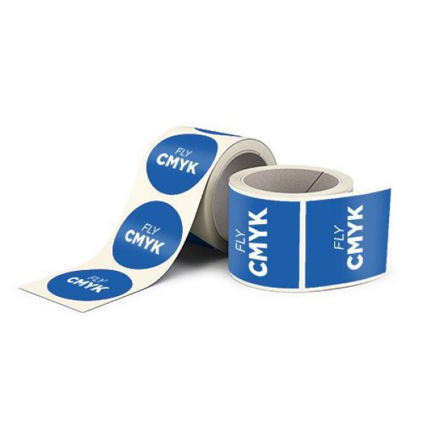 100x stickers op rol bestellen - ongeacht de oplage snel geleverd! drukken