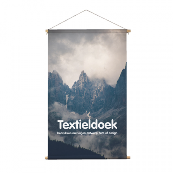 Textieldoeken bedrukken - unieke maatwerk wandbekleding drukken