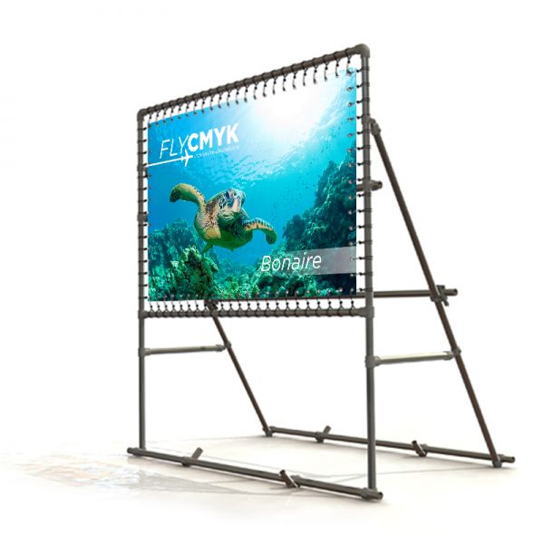 Vrijstaand spandoekframe bestellen - perfect voor groot formaat reclame uitingen drukken
