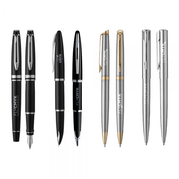 5x waterman pennen met logo drukken