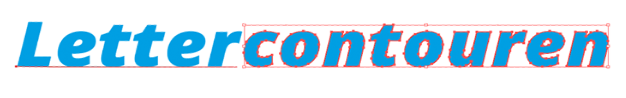 Lettercontouren