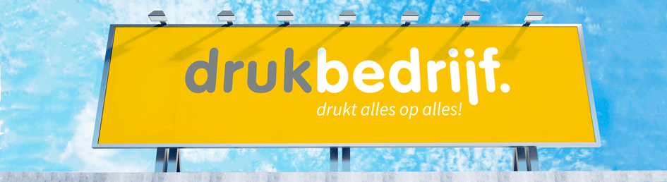 Buitenreclame drukwerk