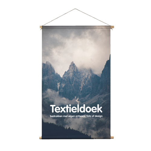 op textieldoek | Presentatie | Drukbedrijf.