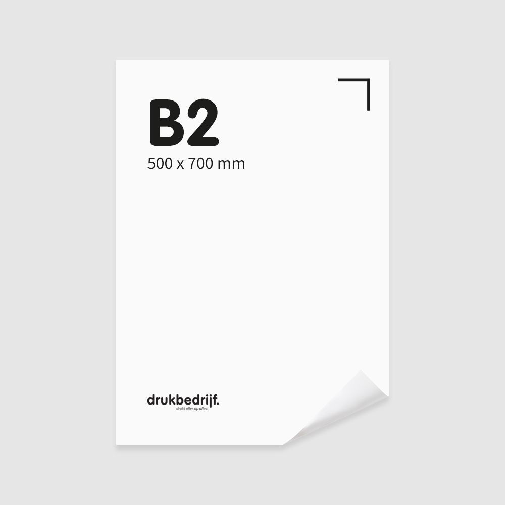 50 x 70 poster Posters drukken Drukbedrijf