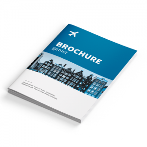 bedrukte brochure